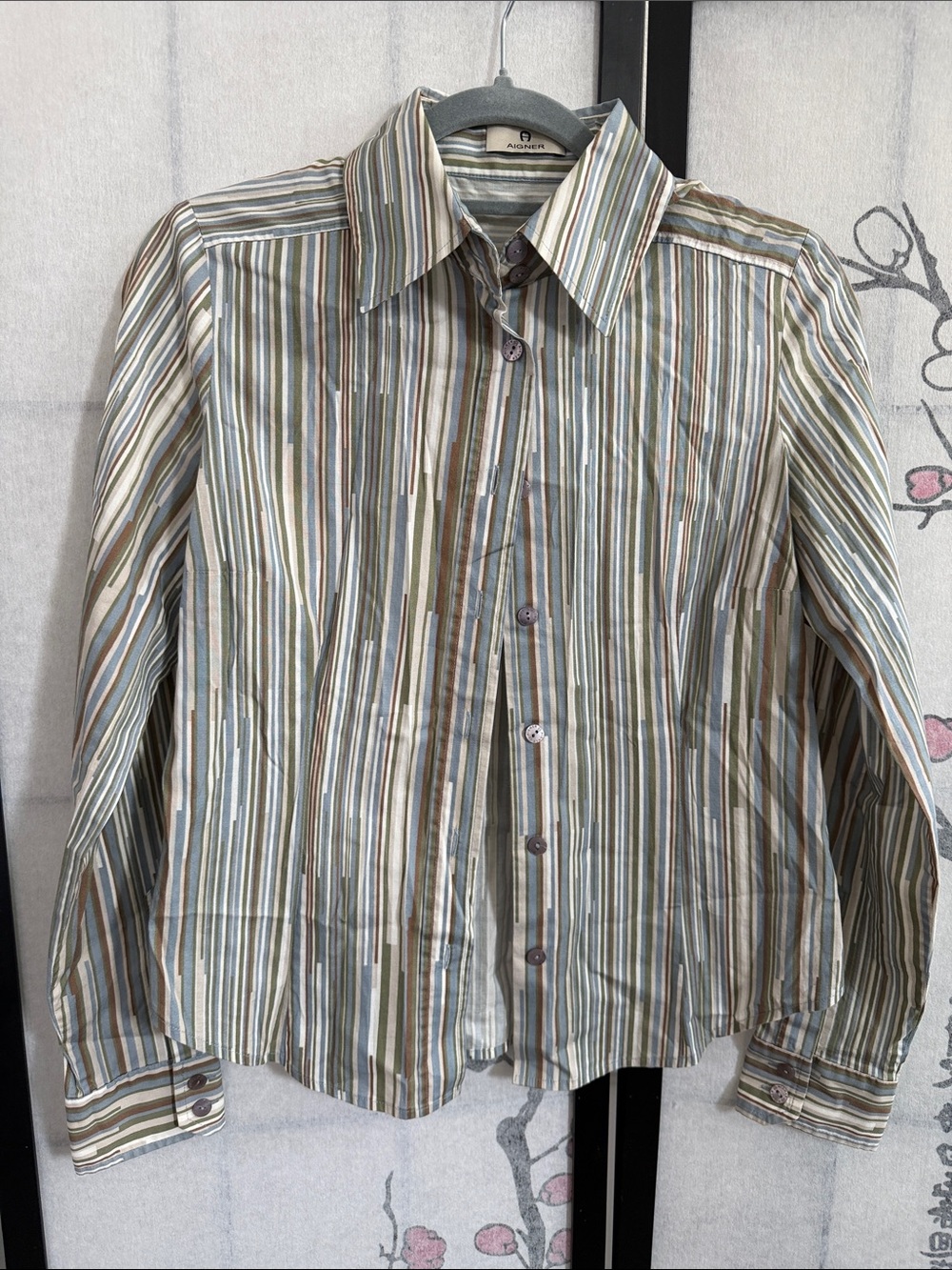 Aigner striped button down